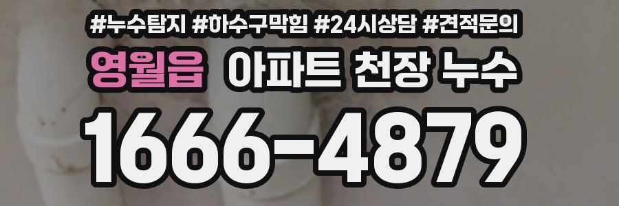 영월읍 아파트 천장 누수