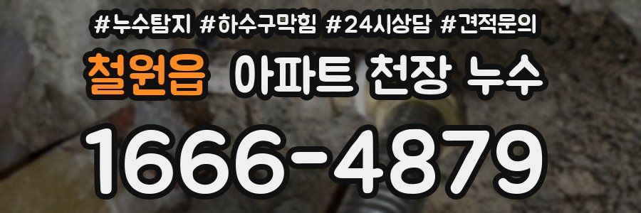 철원읍 아파트 천장 누수