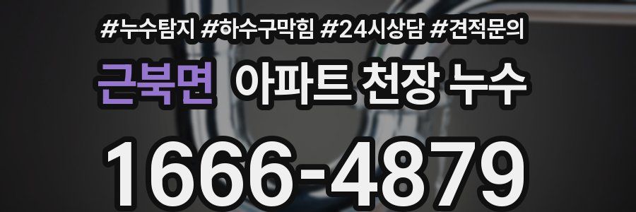 근북면 아파트 천장 누수