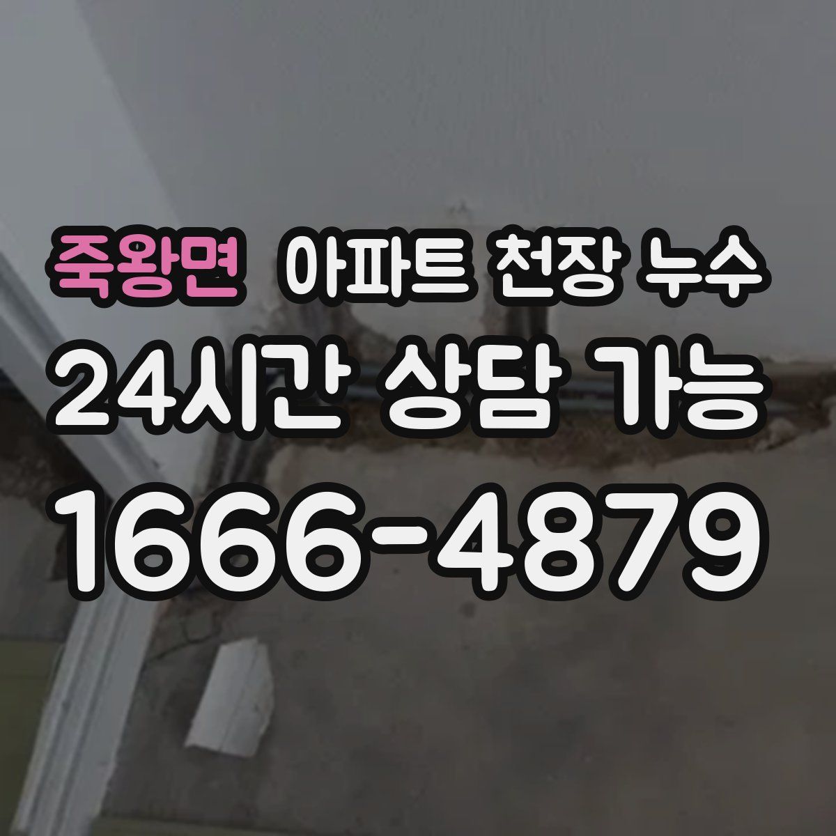 죽왕면 아파트 천장 누수