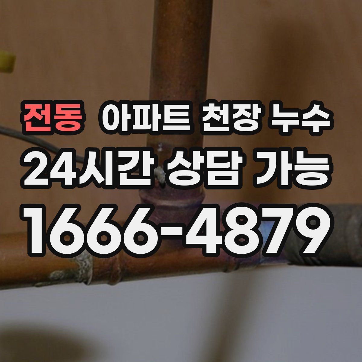 전동 아파트 천장 누수