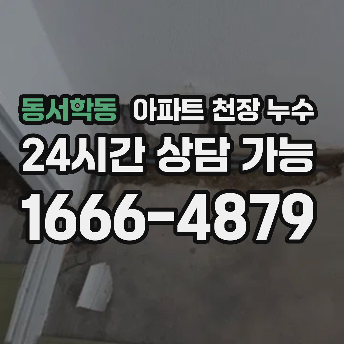 동서학동 아파트 천장 누수