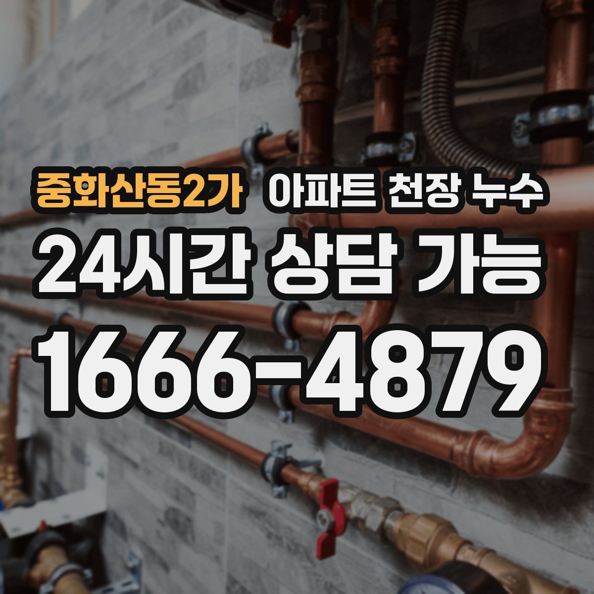 중화산동2가 아파트 천장 누수