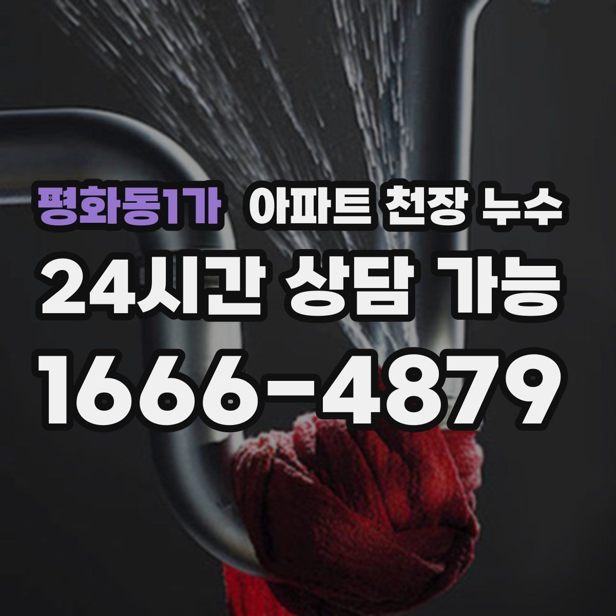 평화동1가 아파트 천장 누수