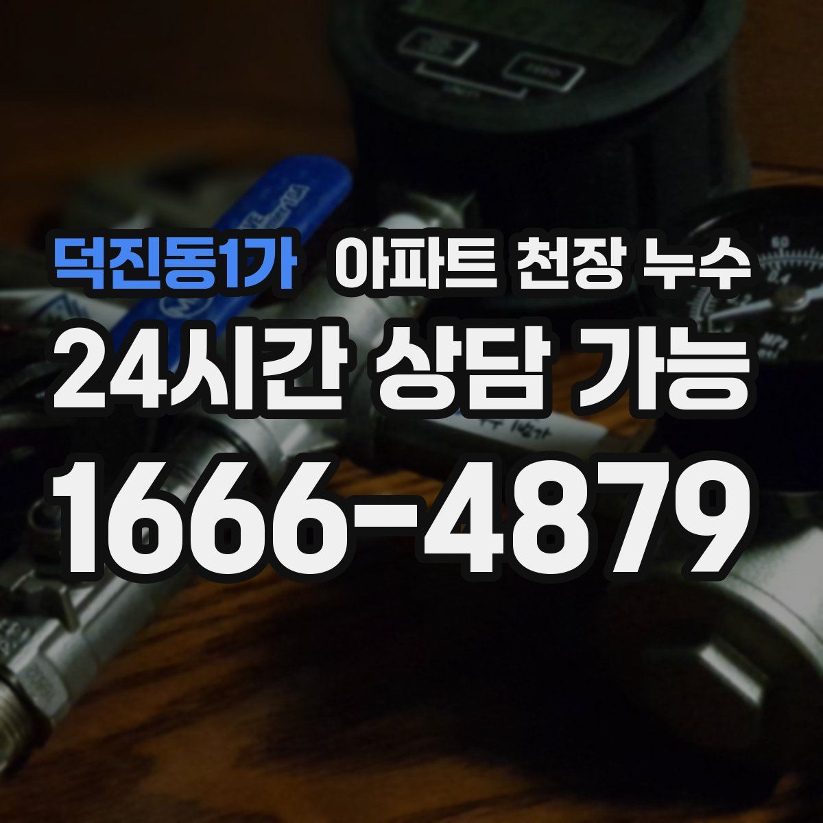 덕진동1가 아파트 천장 누수