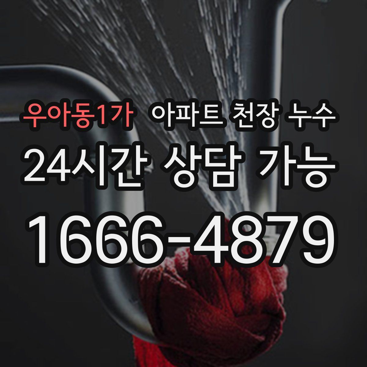 우아동1가 아파트 천장 누수