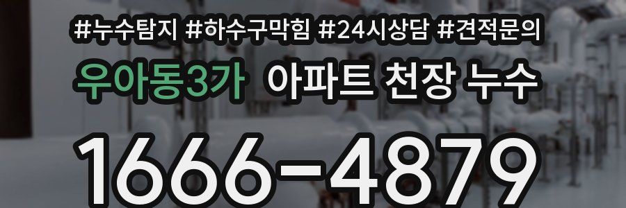 우아동3가 아파트 천장 누수