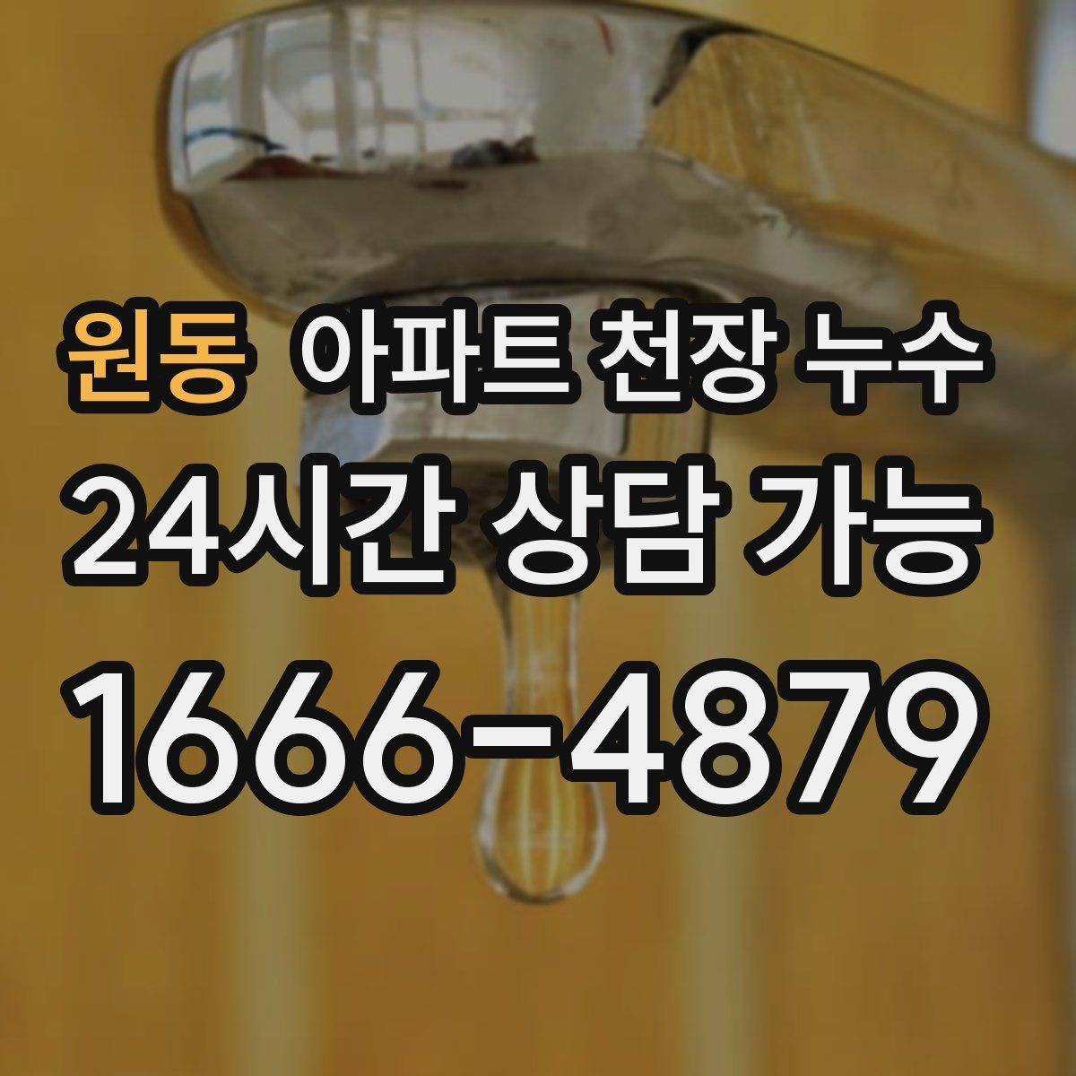 원동 아파트 천장 누수