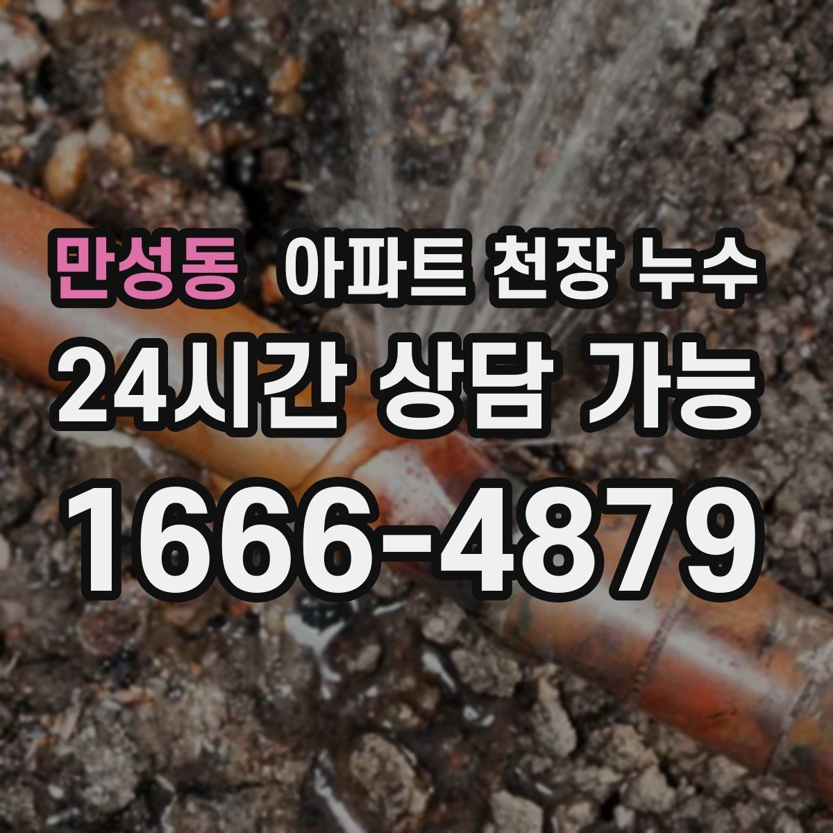 만성동 아파트 천장 누수