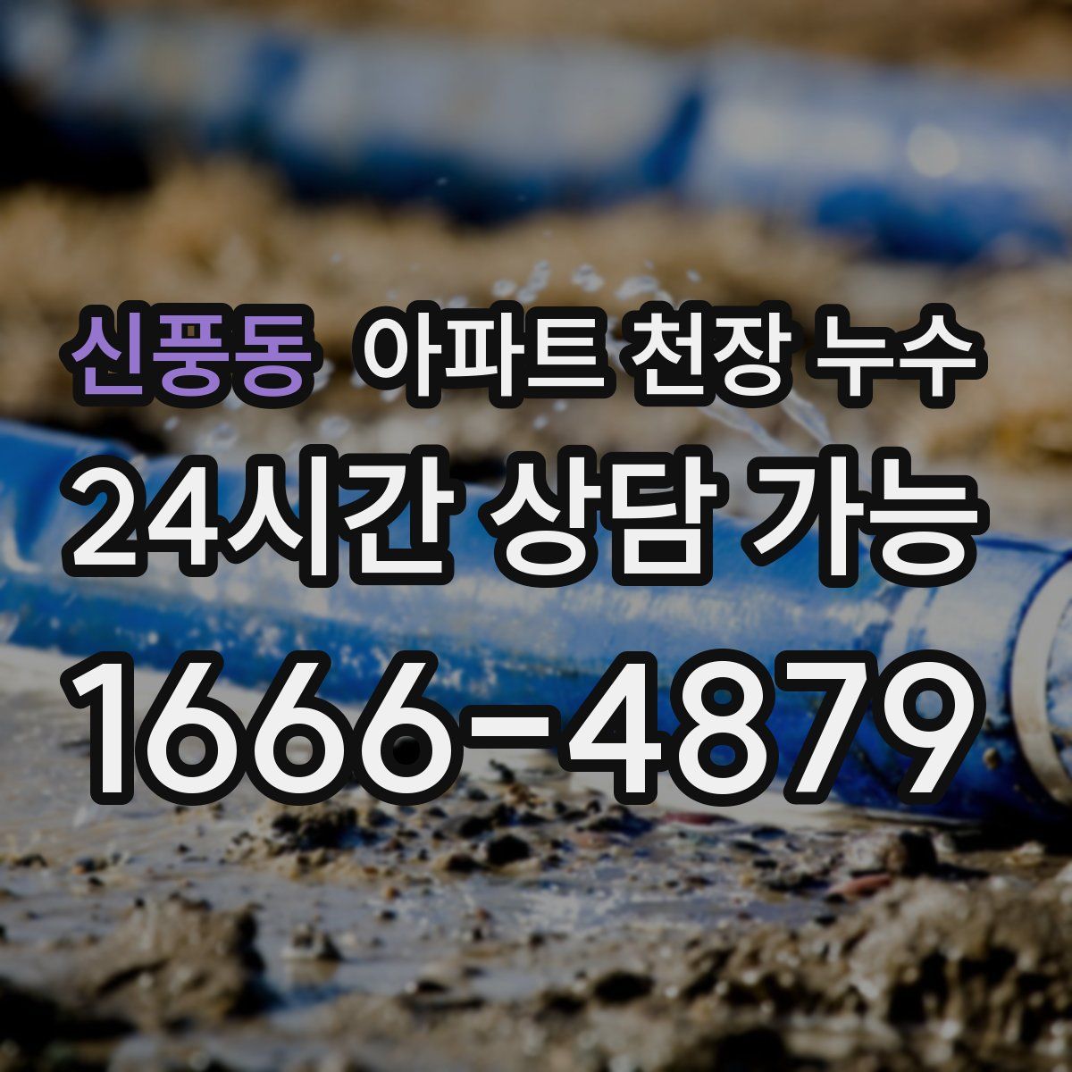 신풍동 아파트 천장 누수