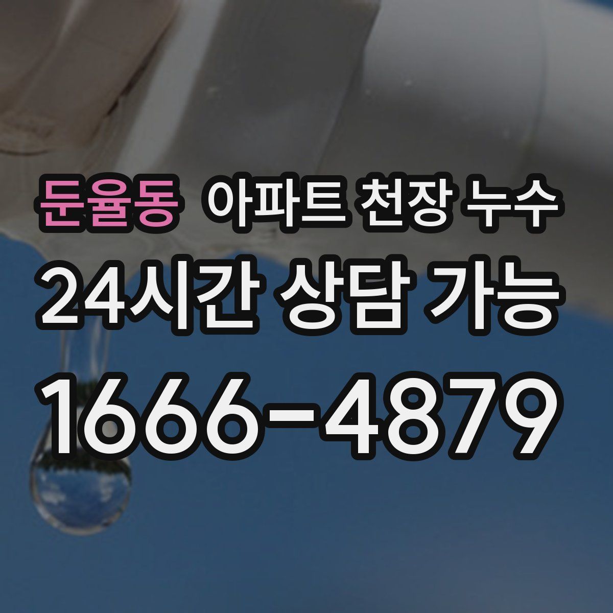 둔율동 아파트 천장 누수