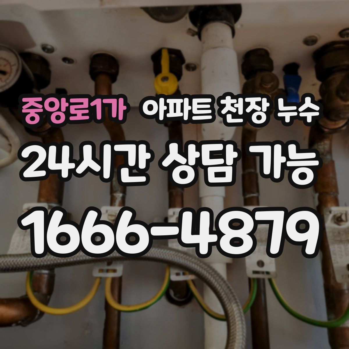 중앙로1가 아파트 천장 누수