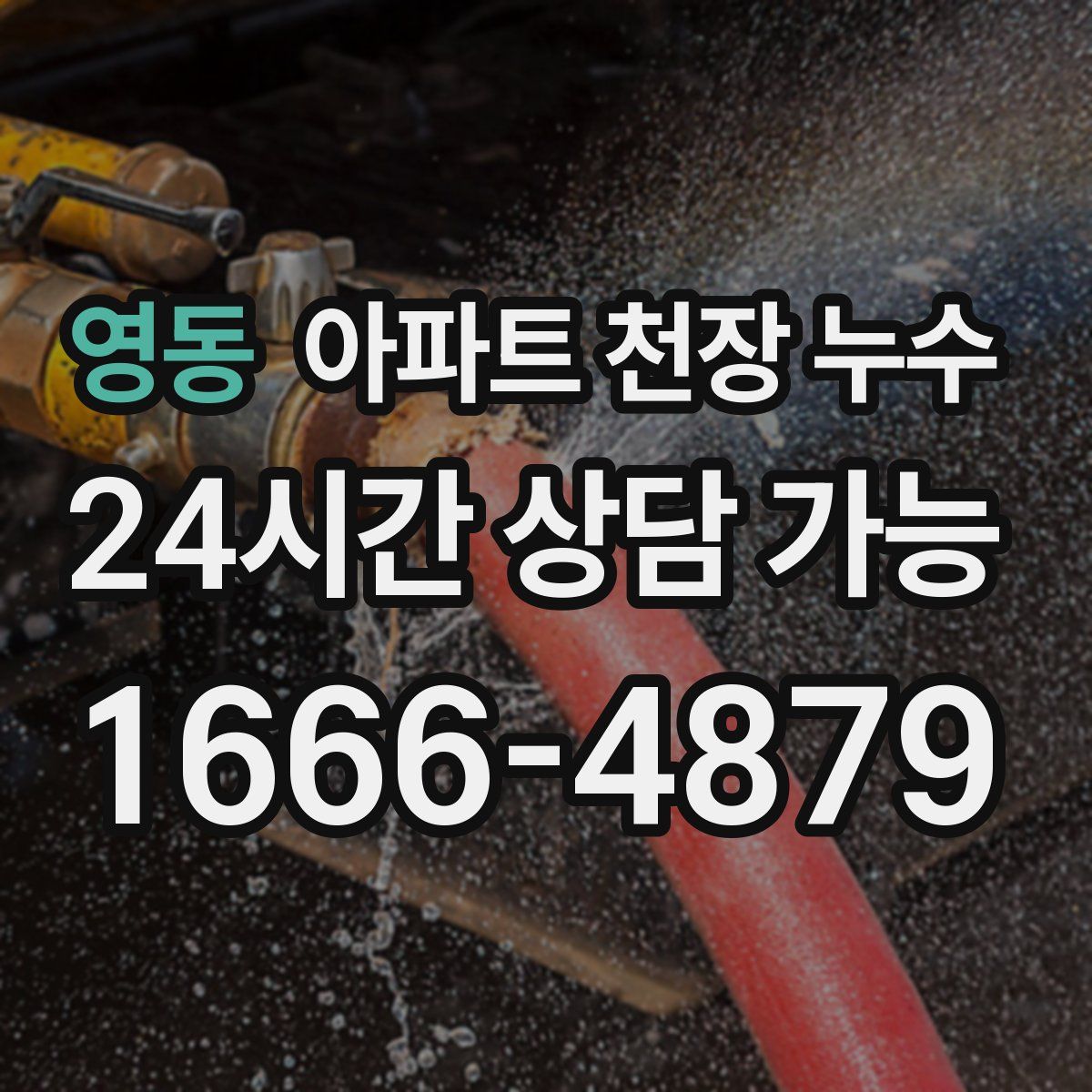 영동 아파트 천장 누수