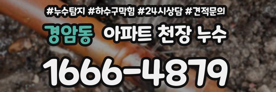 경암동 아파트 천장 누수