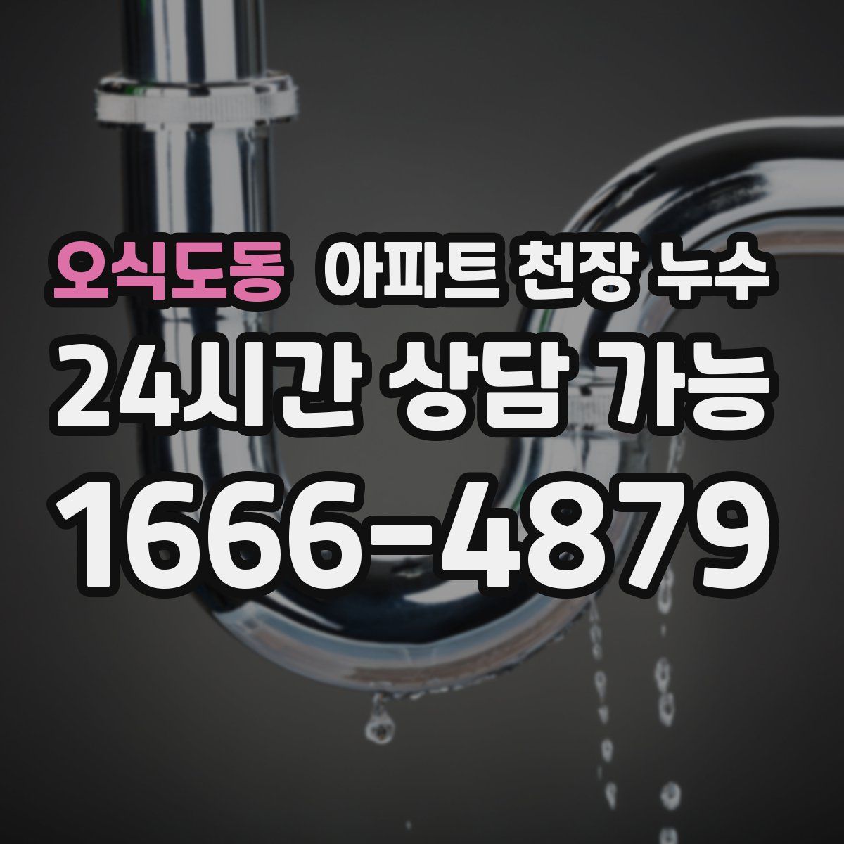 오식도동 아파트 천장 누수