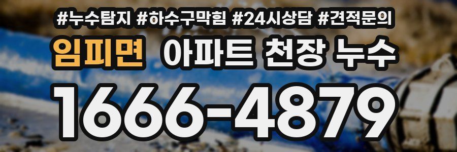 임피면 아파트 천장 누수
