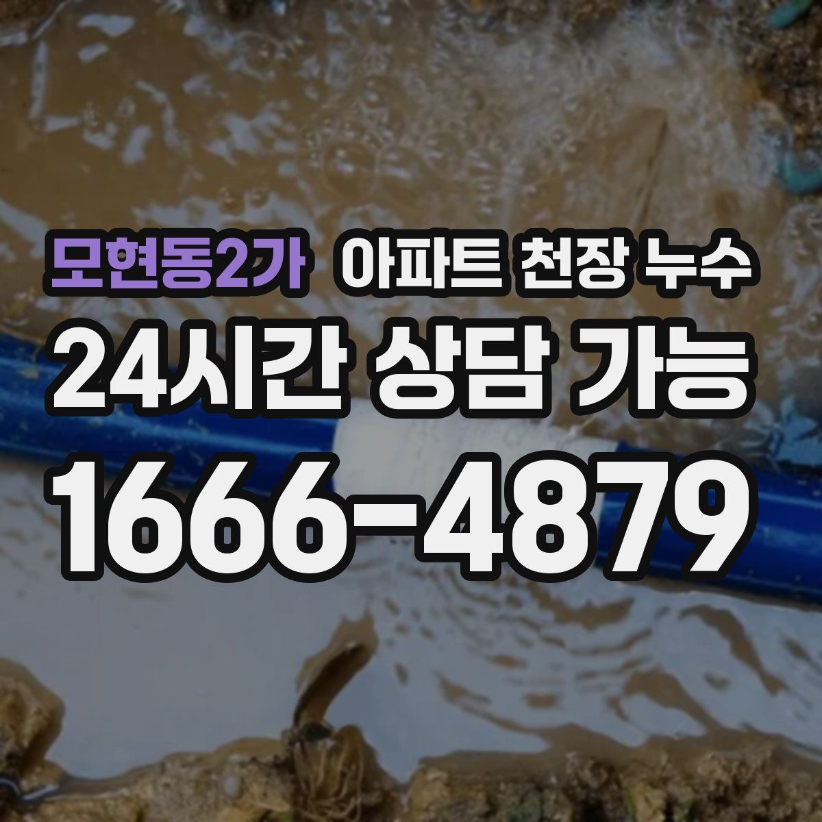모현동2가 아파트 천장 누수