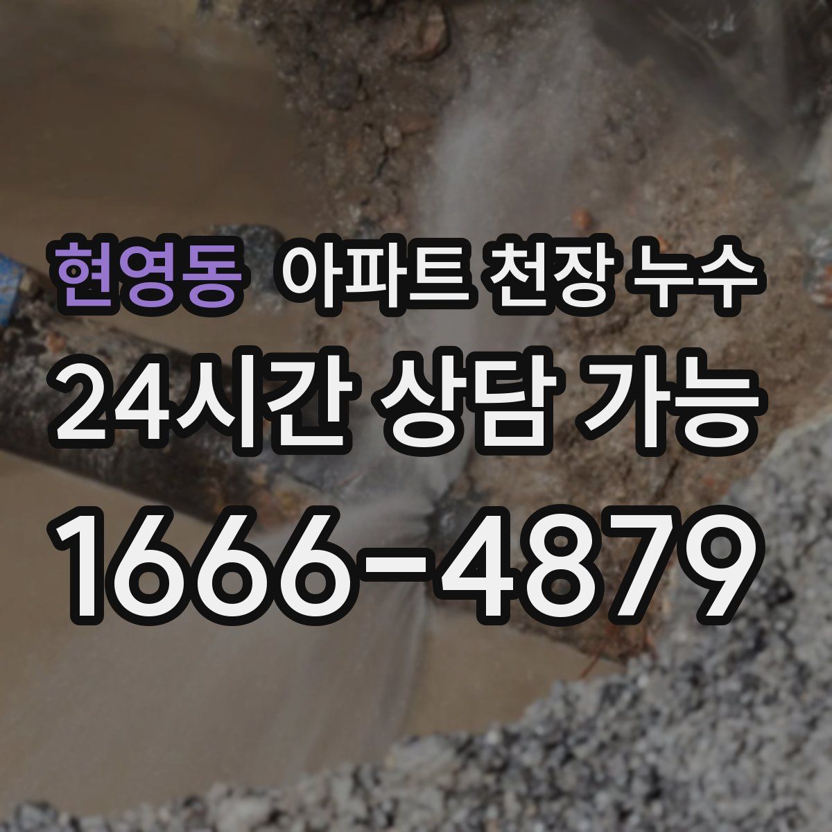 현영동 아파트 천장 누수