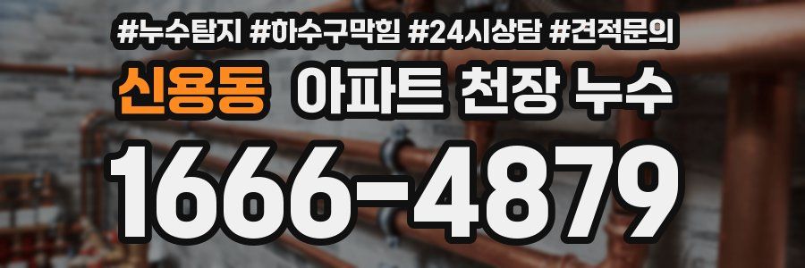 신용동 아파트 천장 누수