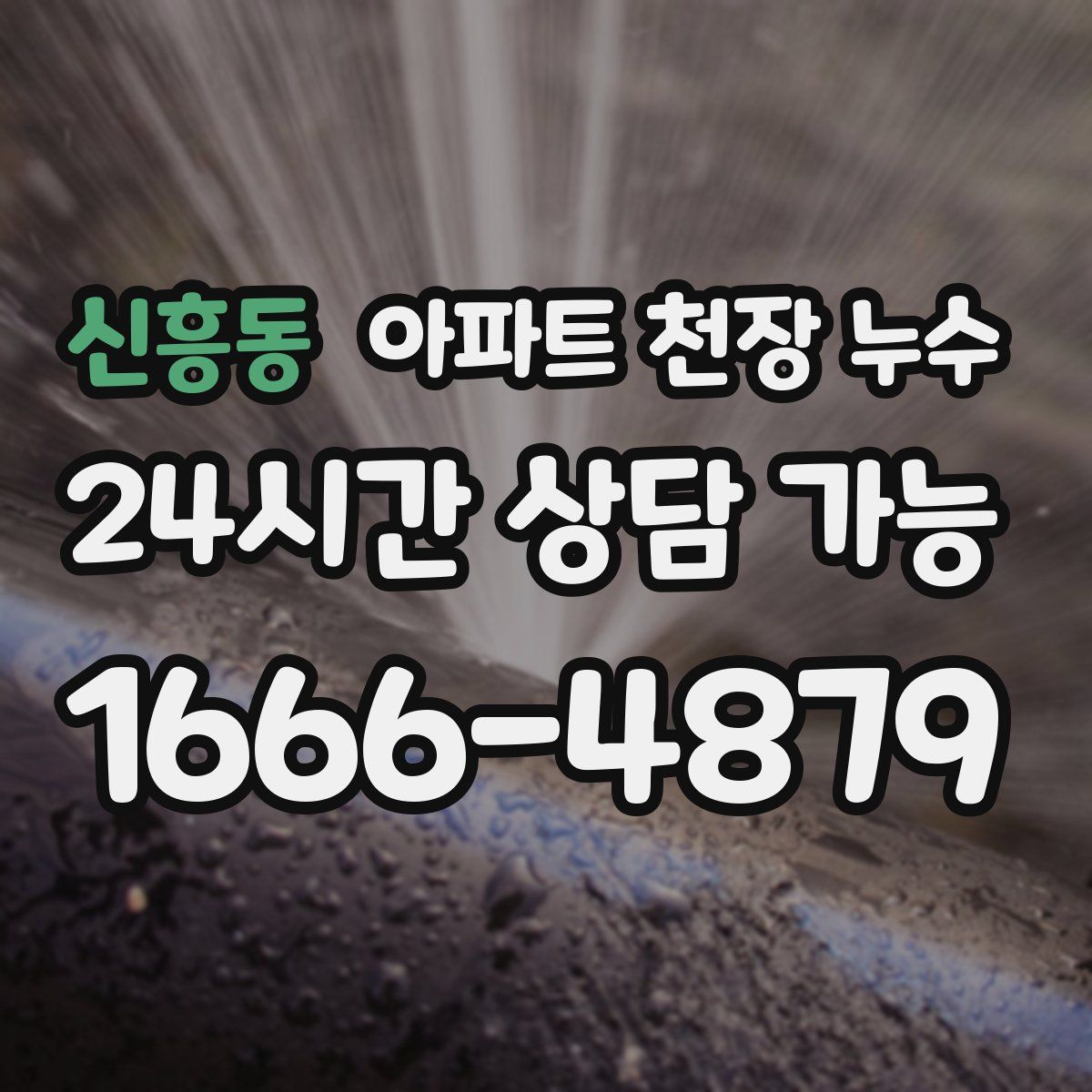신흥동 아파트 천장 누수
