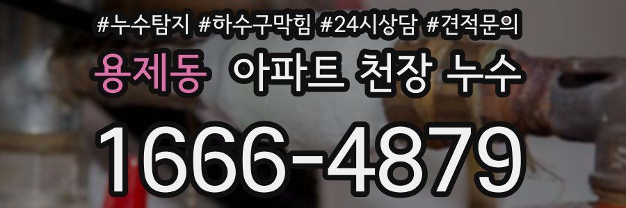 용제동 아파트 천장 누수