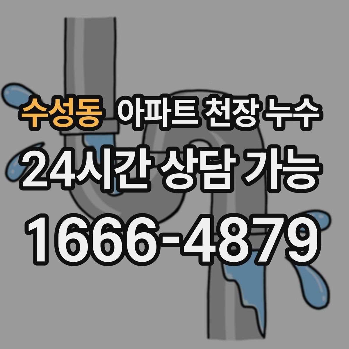 수성동 아파트 천장 누수