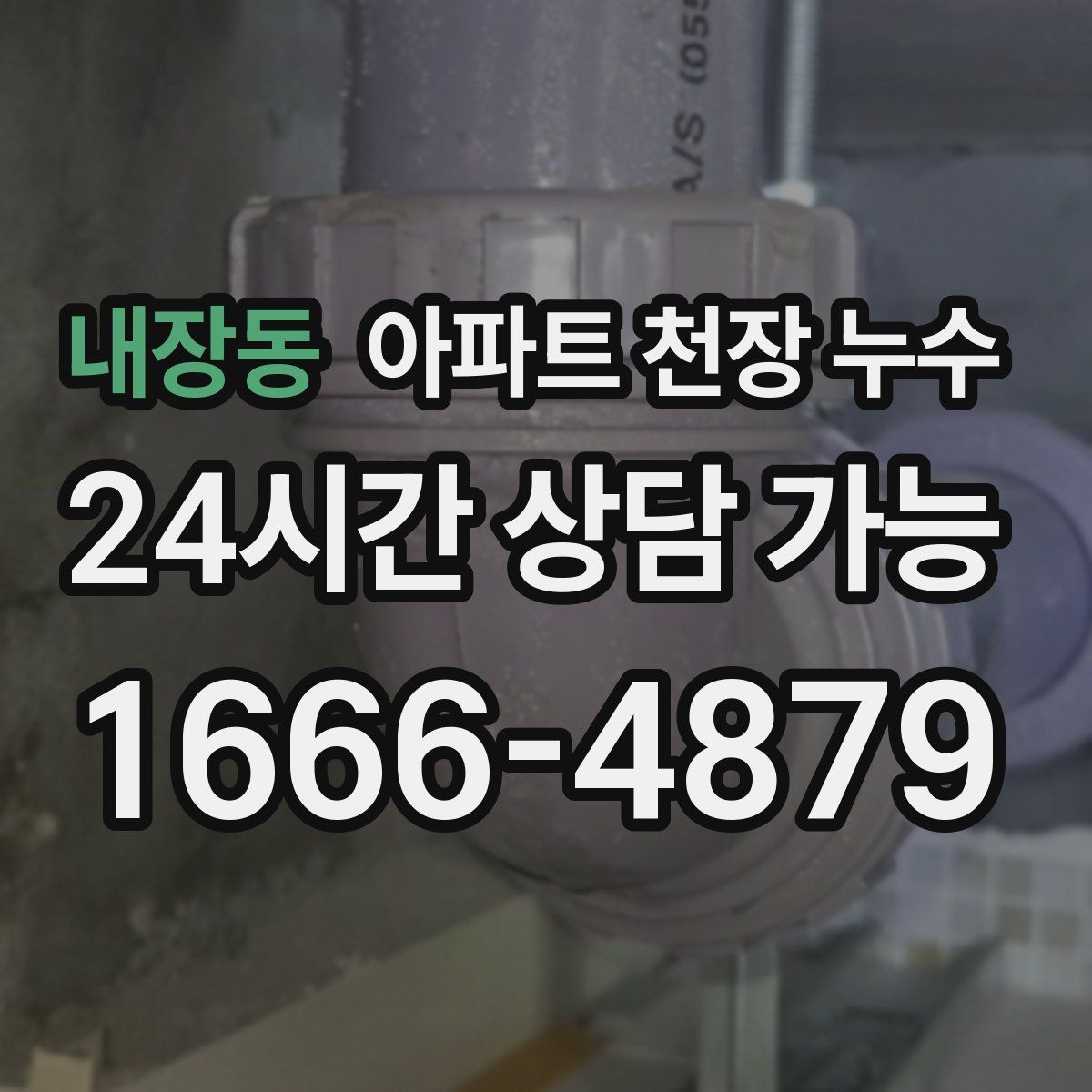 내장동 아파트 천장 누수
