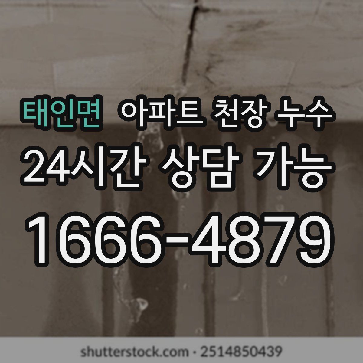 태인면 아파트 천장 누수