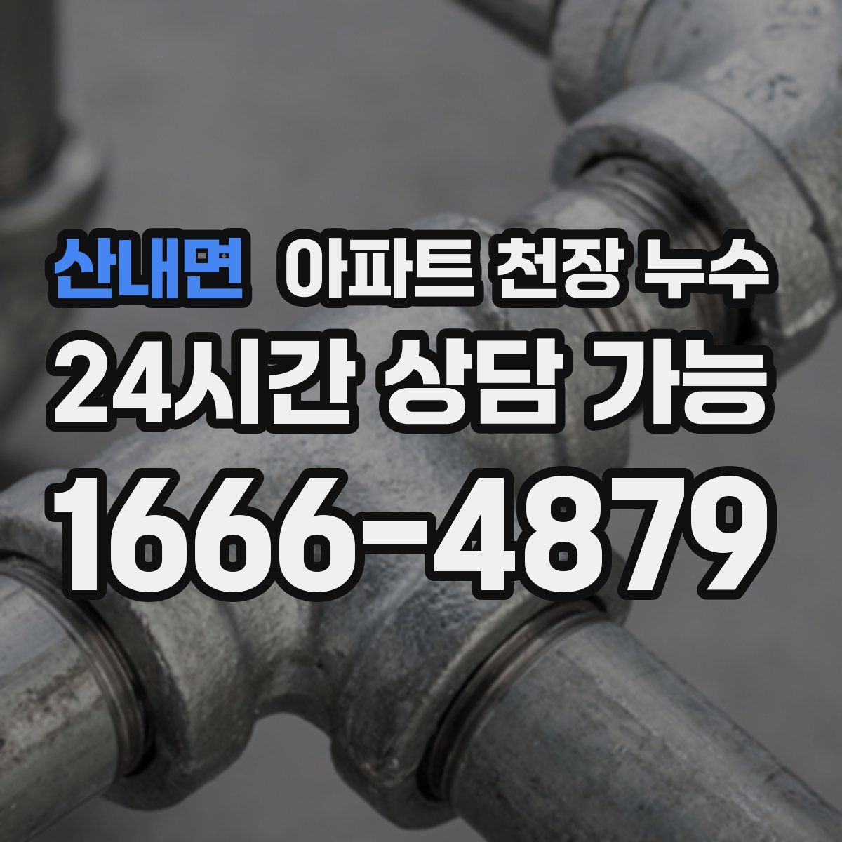 산내면 아파트 천장 누수