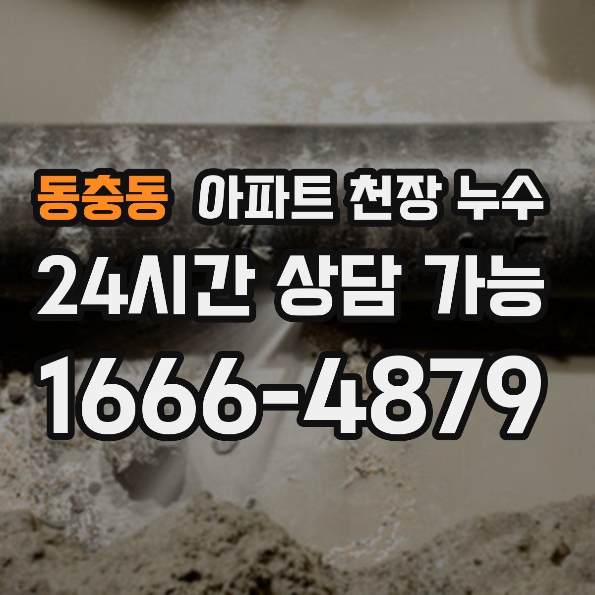 동충동 아파트 천장 누수