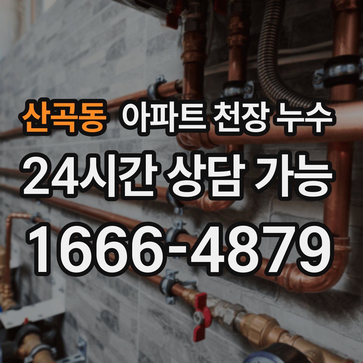 산곡동 아파트 천장 누수