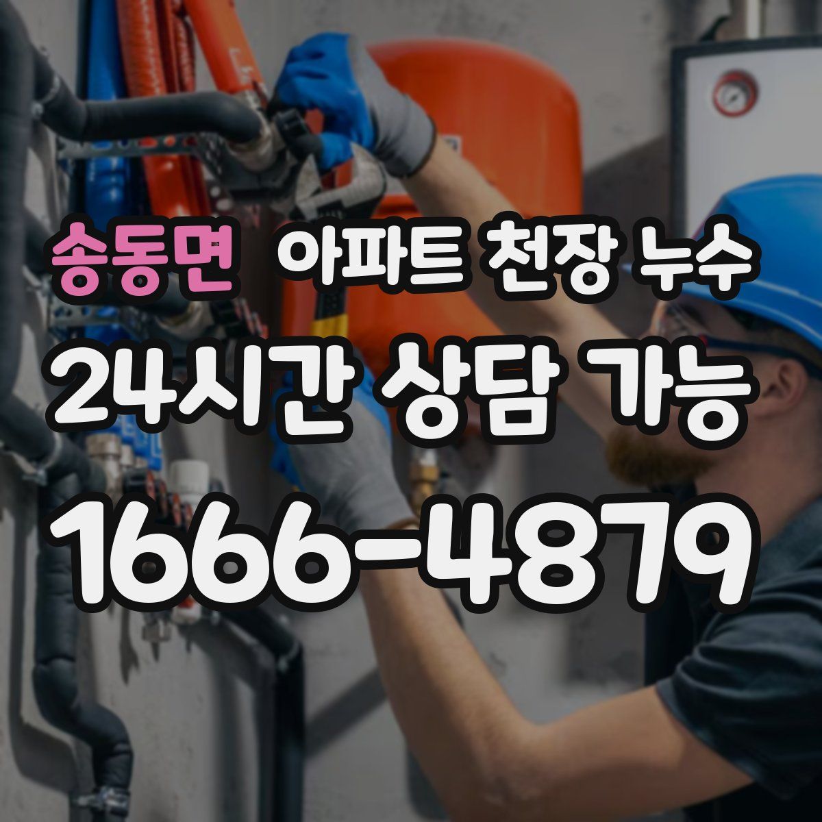 송동면 아파트 천장 누수