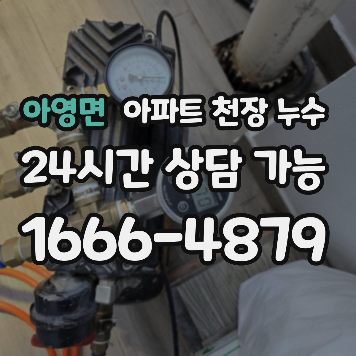 아영면 아파트 천장 누수