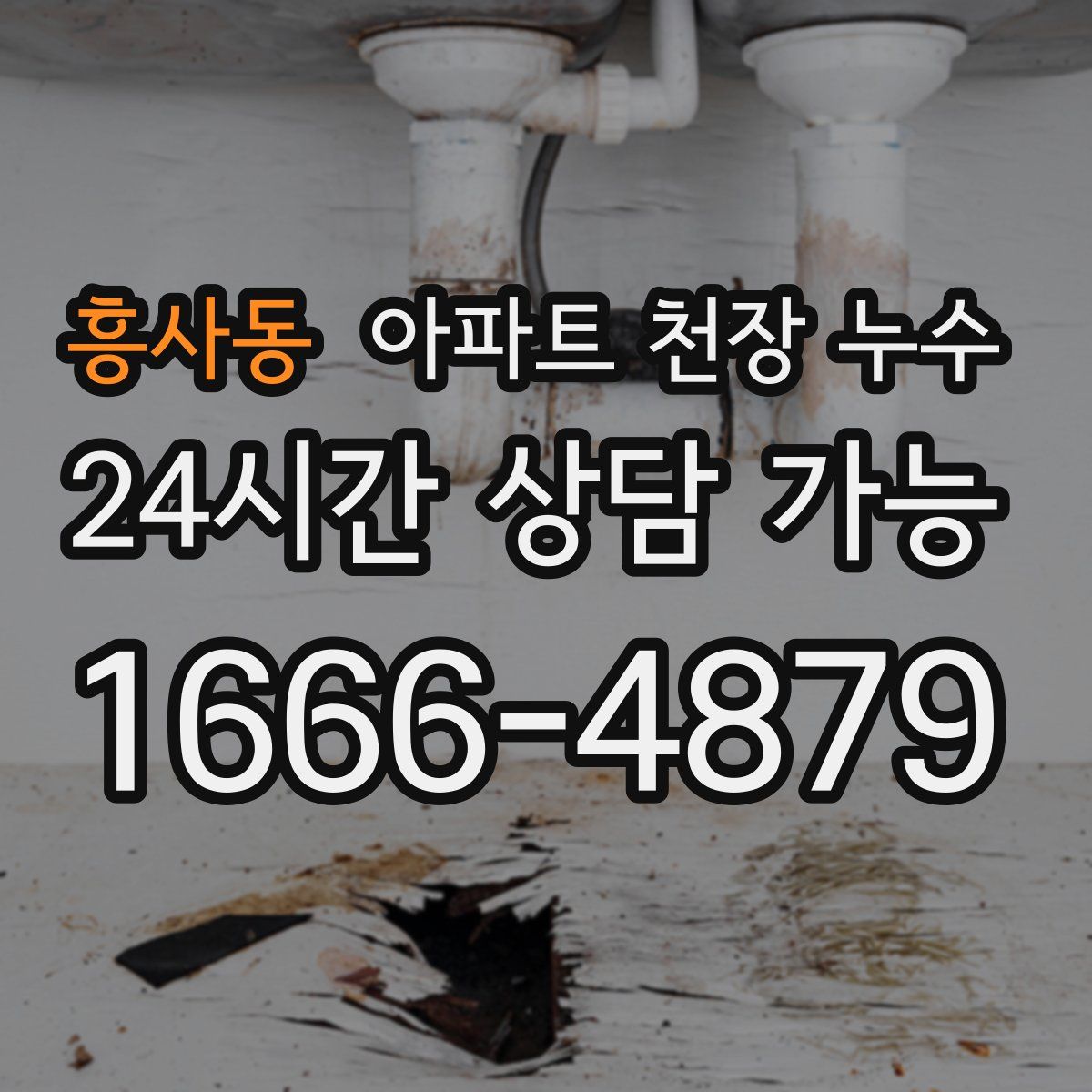 흥사동 아파트 천장 누수