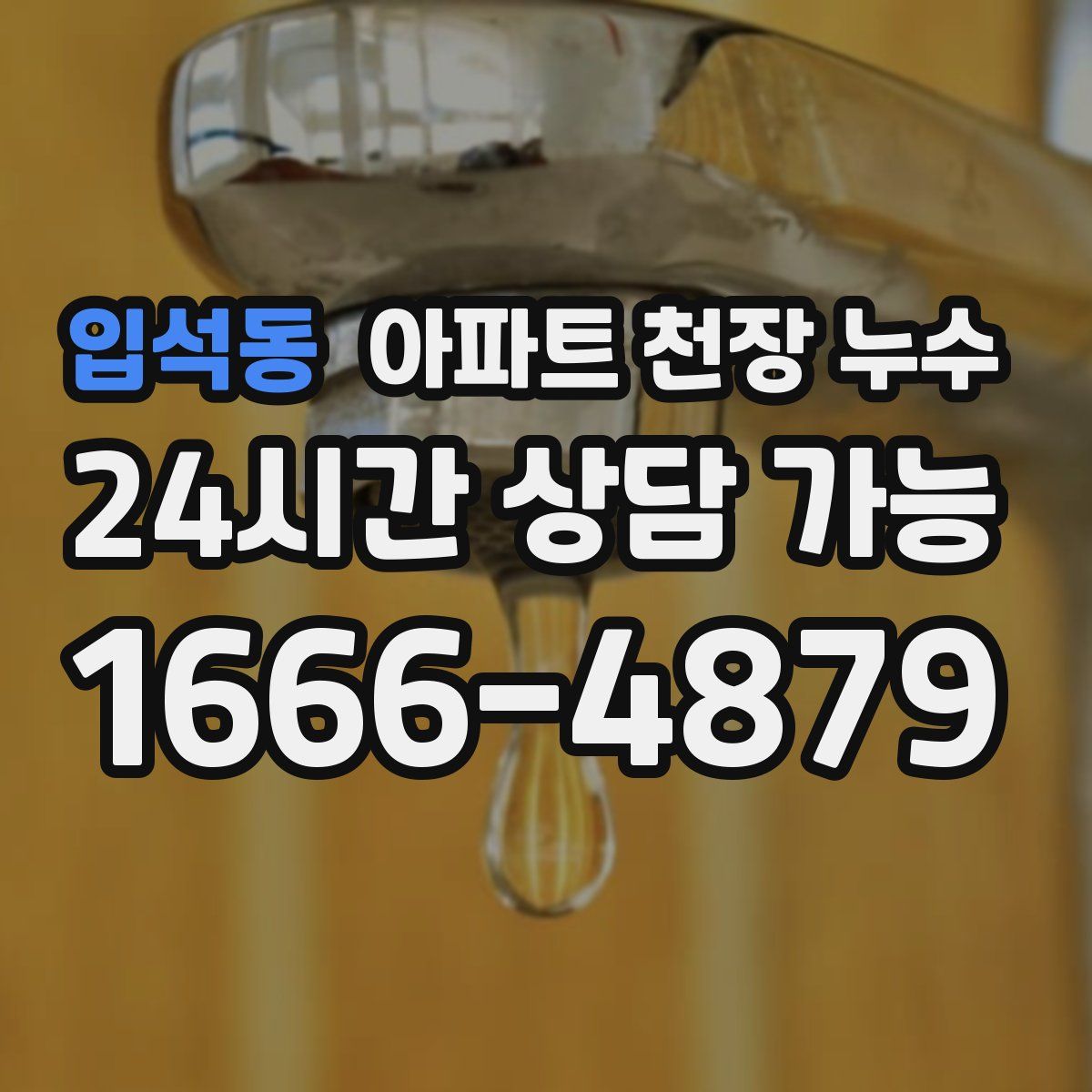 입석동 아파트 천장 누수