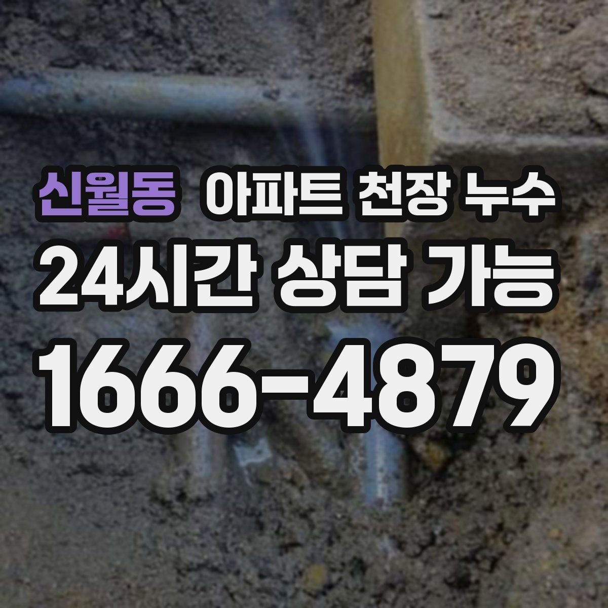 신월동 아파트 천장 누수