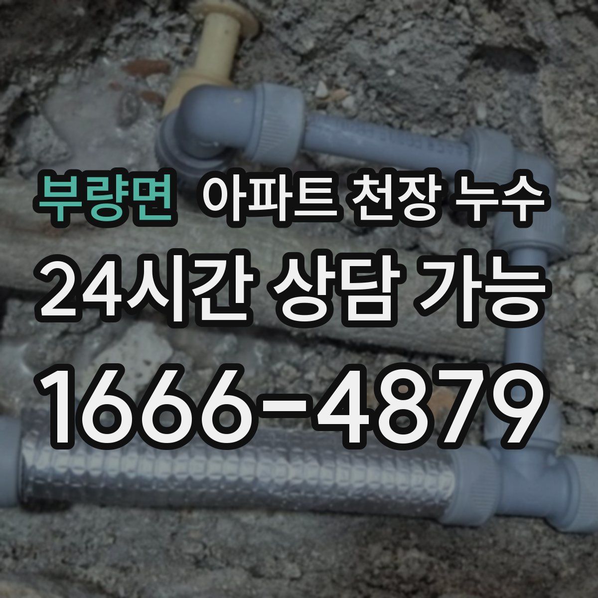 부량면 아파트 천장 누수