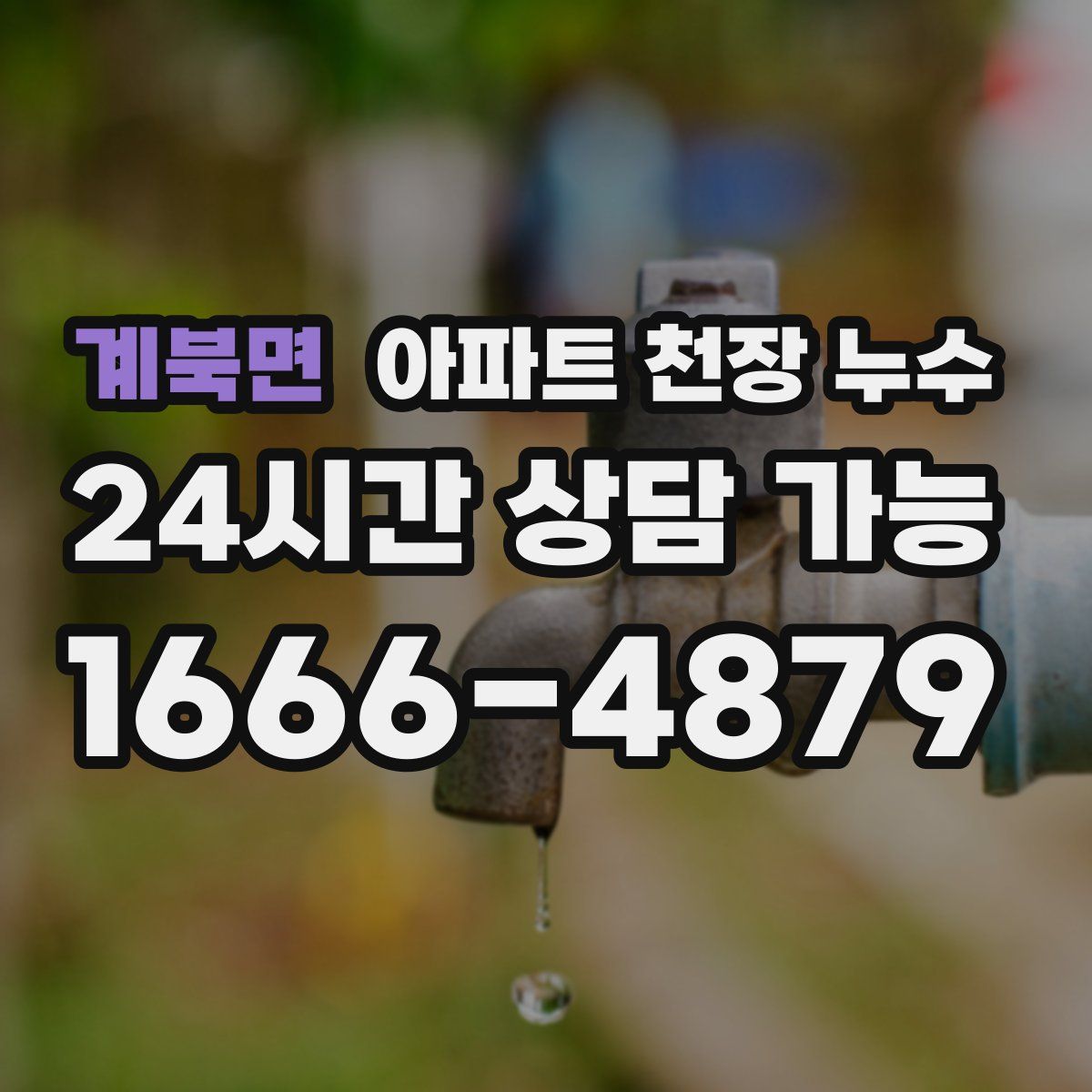 계북면 아파트 천장 누수