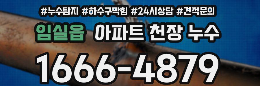 임실읍 아파트 천장 누수