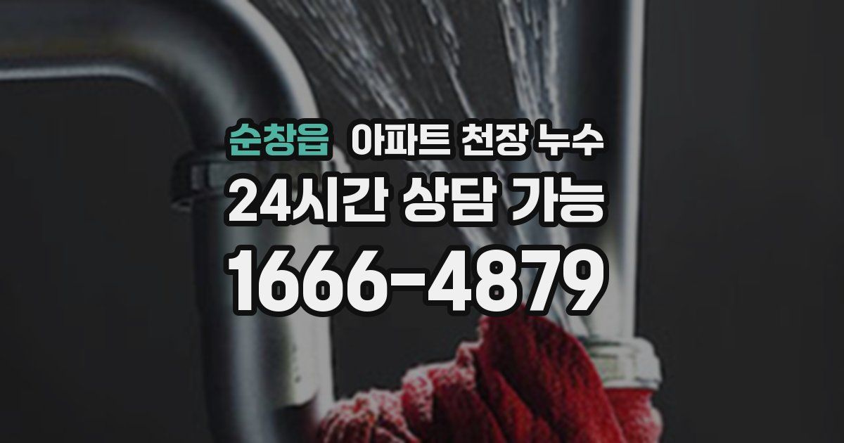 순창읍 아파트 천장 누수