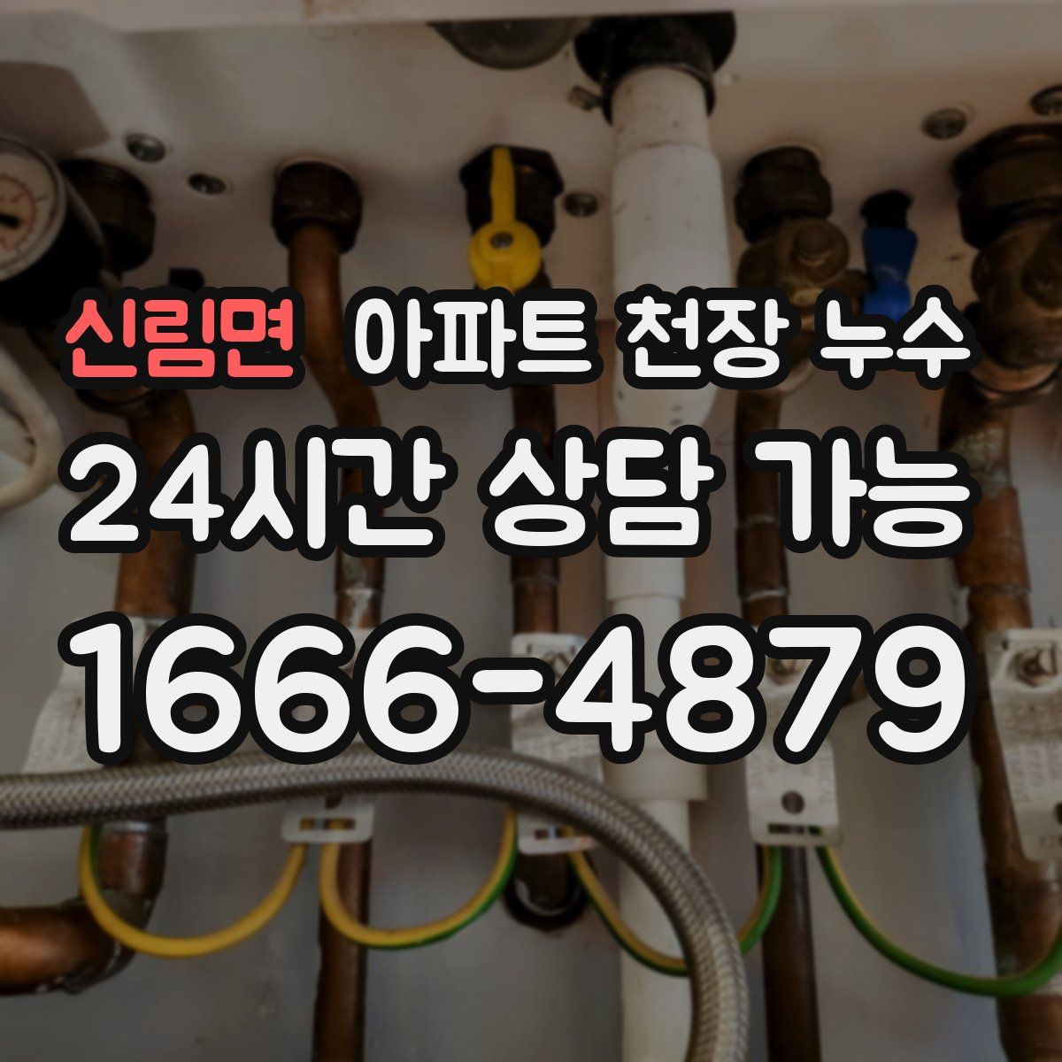 신림면 아파트 천장 누수