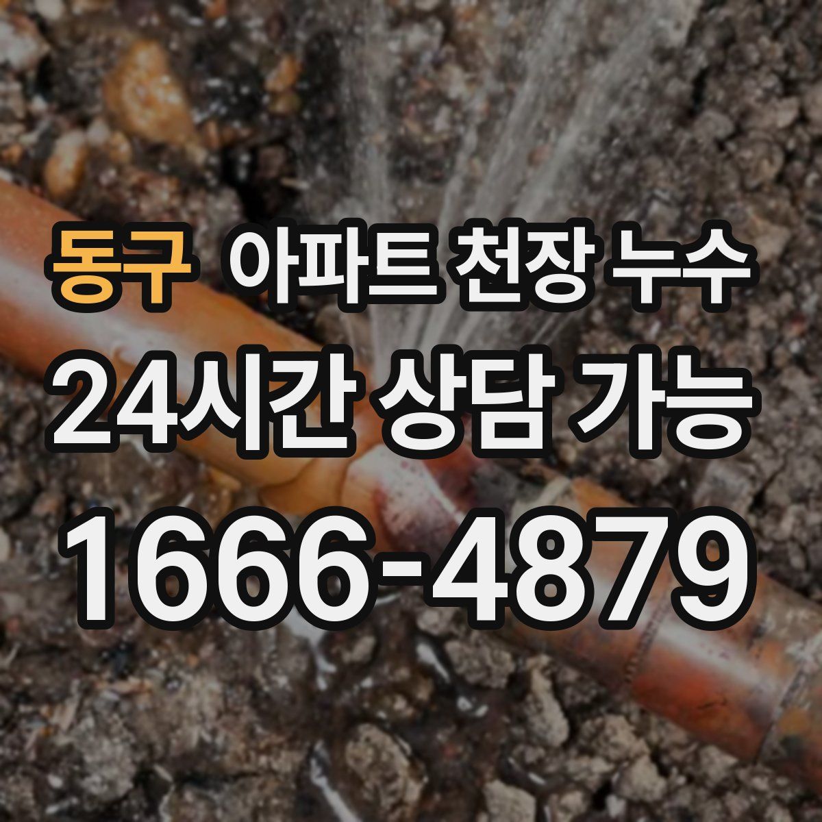 동구 아파트 천장 누수