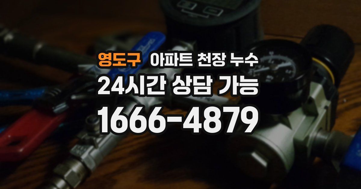 영도구 아파트 천장 누수