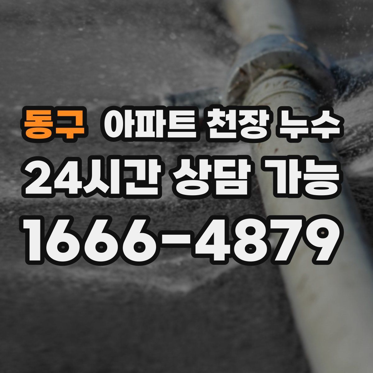 동구 아파트 천장 누수