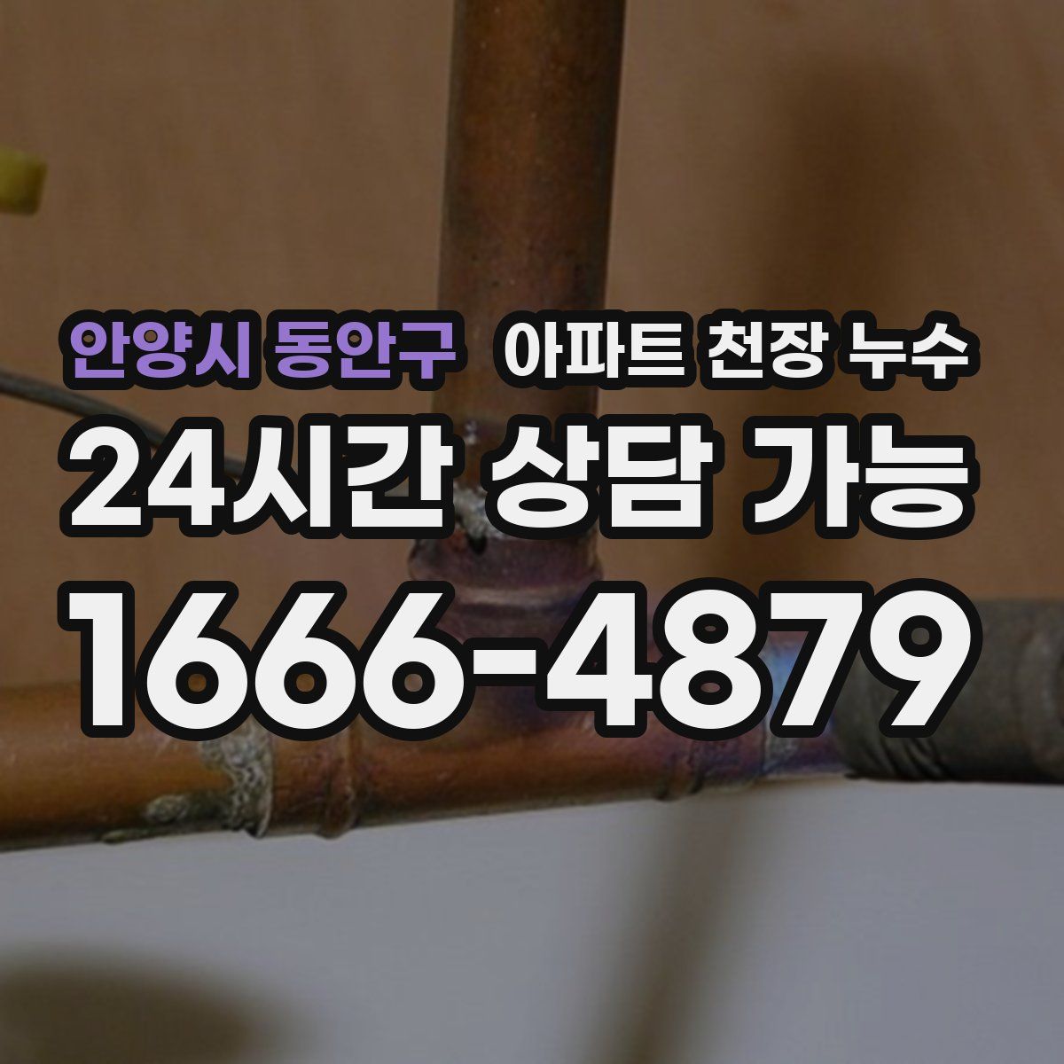 안양시 동안구 아파트 천장 누수
