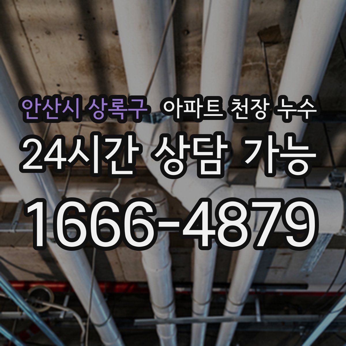 안산시 상록구 아파트 천장 누수
