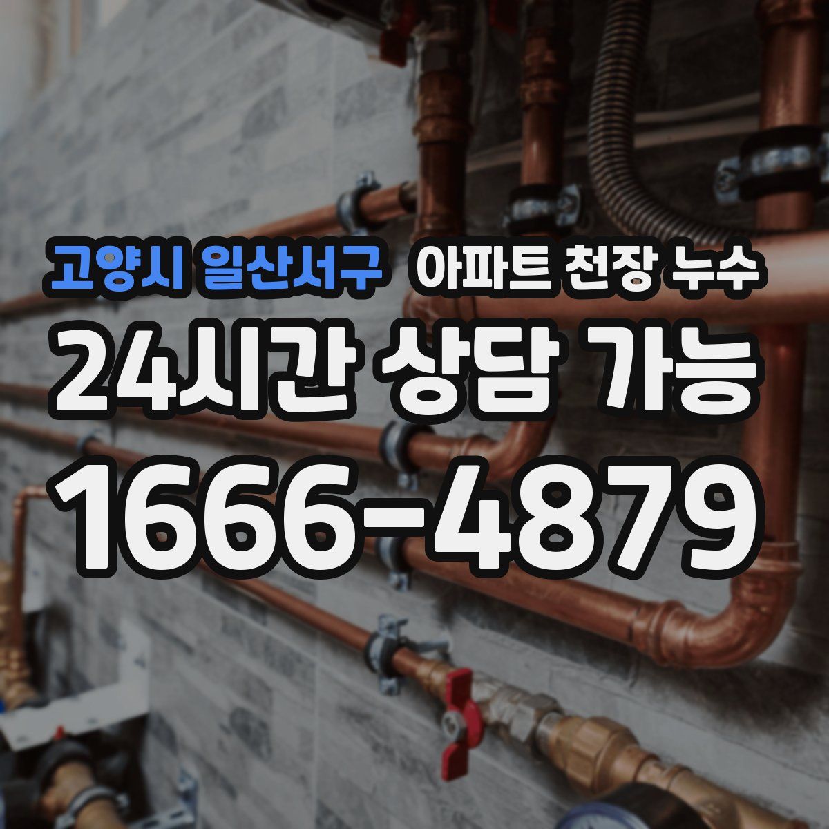 고양시 일산서구 아파트 천장 누수