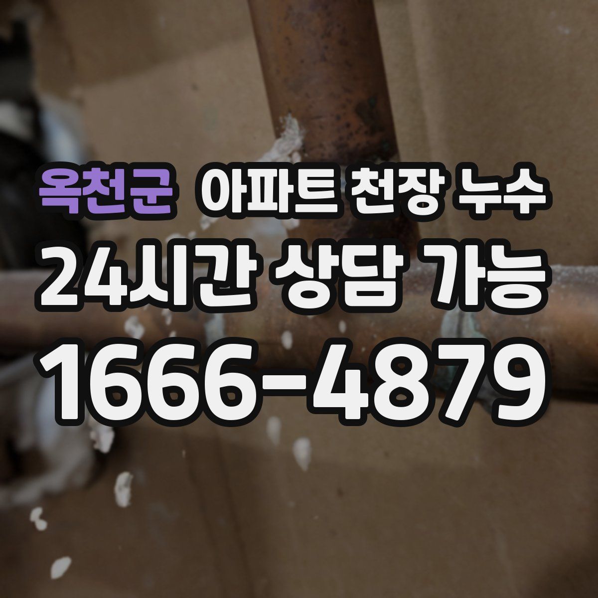 옥천군 아파트 천장 누수