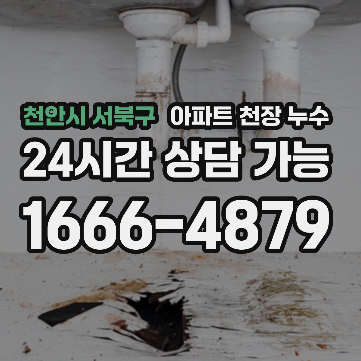 천안시 서북구 아파트 천장 누수