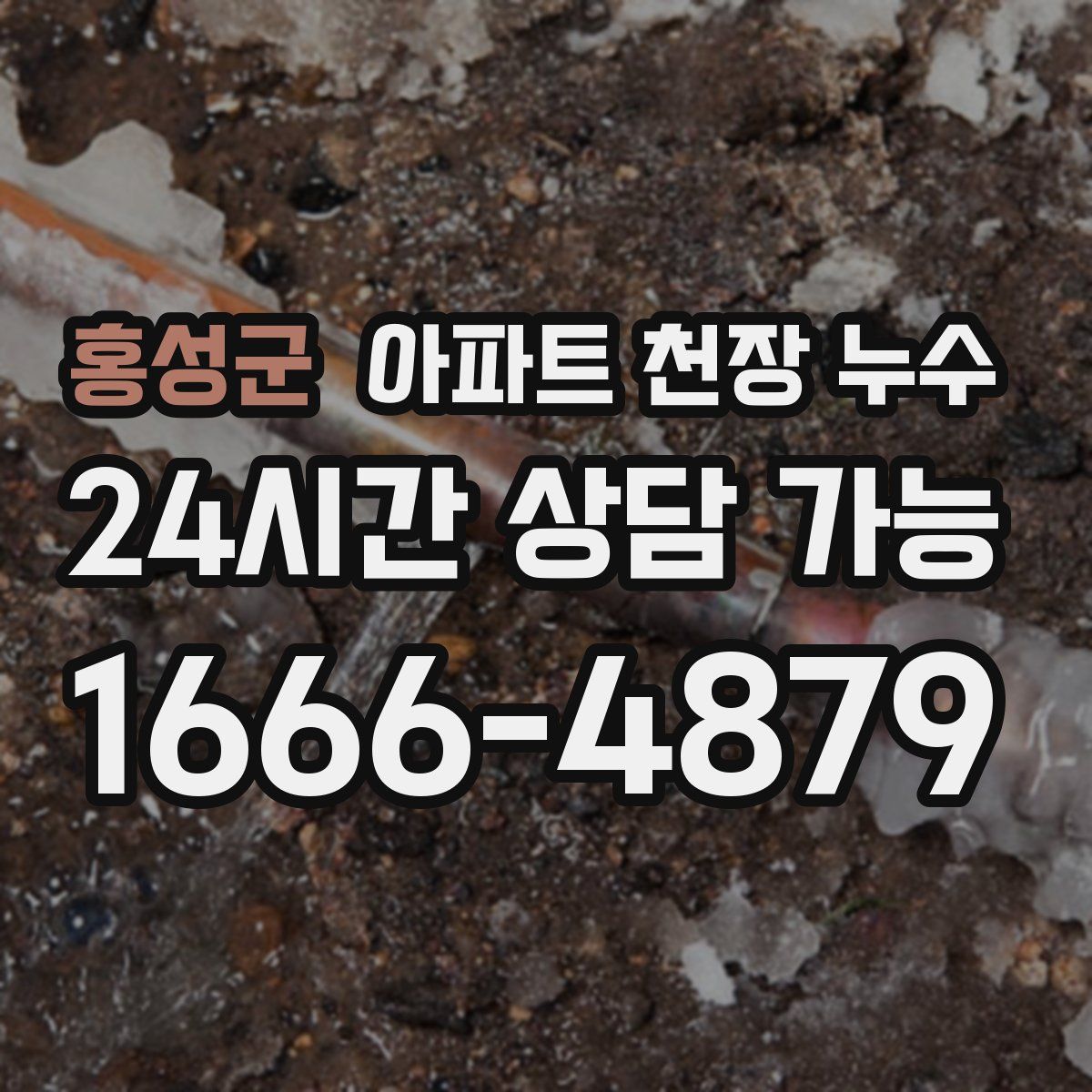 홍성군 아파트 천장 누수